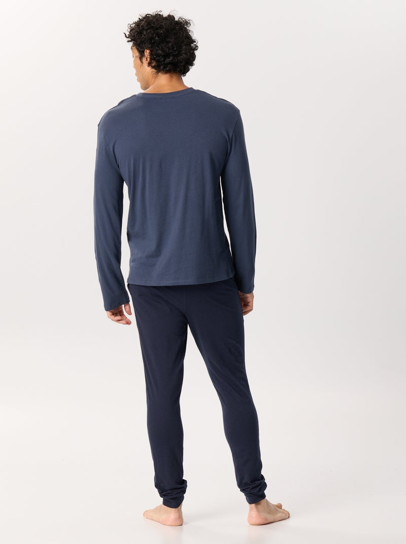 Pyjama long 'Marvel' - 2 pièces Bleu - Kiabi