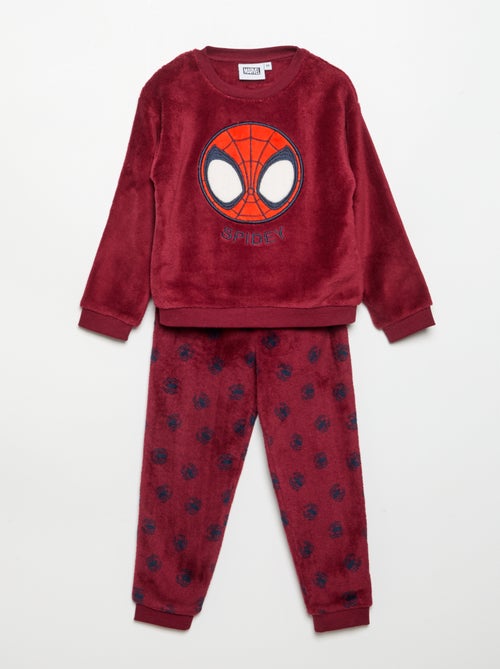 Pyjama "Marvel" "Spider-Man" 2-teilig - Sweatshirt + Hose - Kiabi