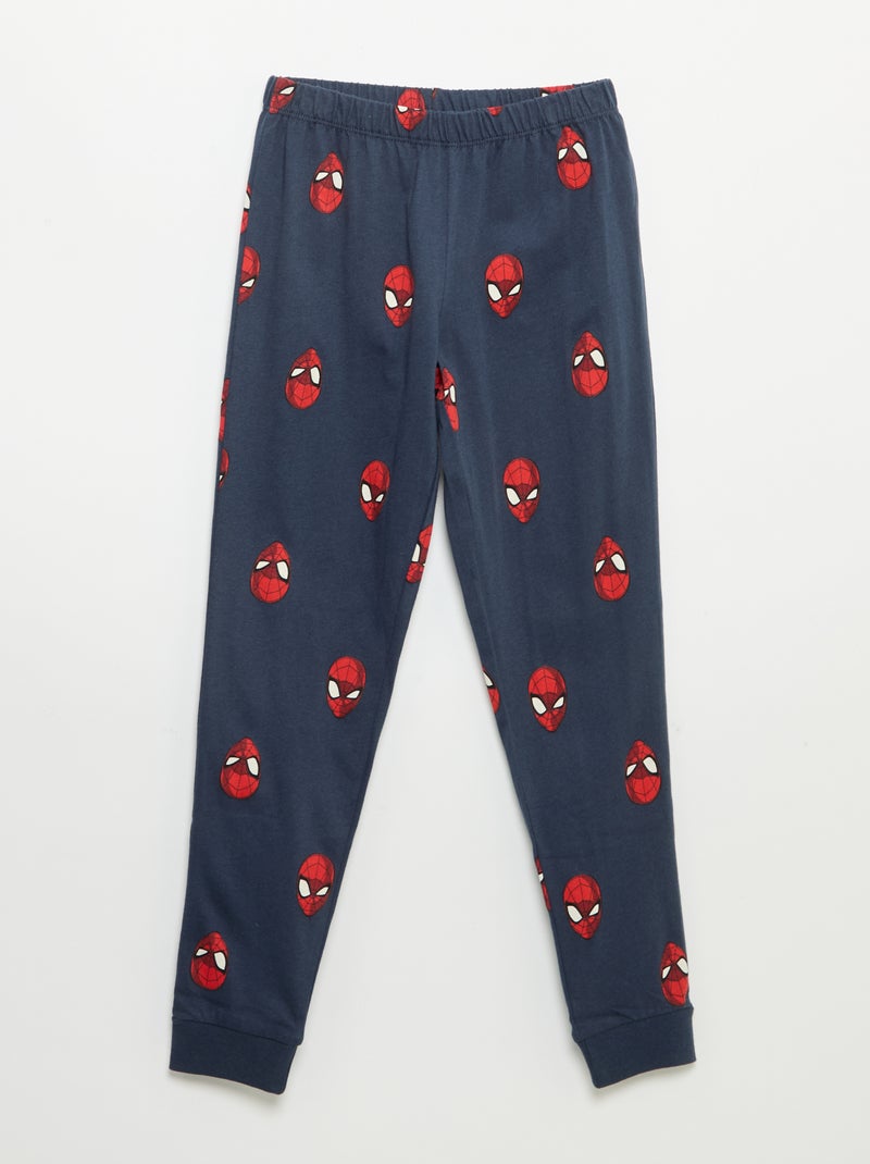 Pyjama "Marvel" "Spiderman" 2-teilig Bleu - Kiabi