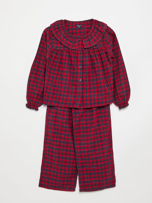 Pyjama mit Hemd + Hose - 2-teilig - Kiabi