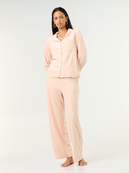 Pyjama-Set 2-teilig - Oberteil + Hose - Kiabi