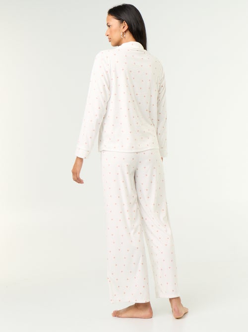 Pyjama-Set 2-teilig – Oberteil + Hose - Kiabi