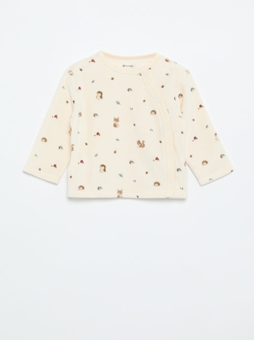 Pyjama-Set aus 2 Teilen, Samt - Kiabi Pyjama-Set aus 2 Teilen, Samt - Kiabi