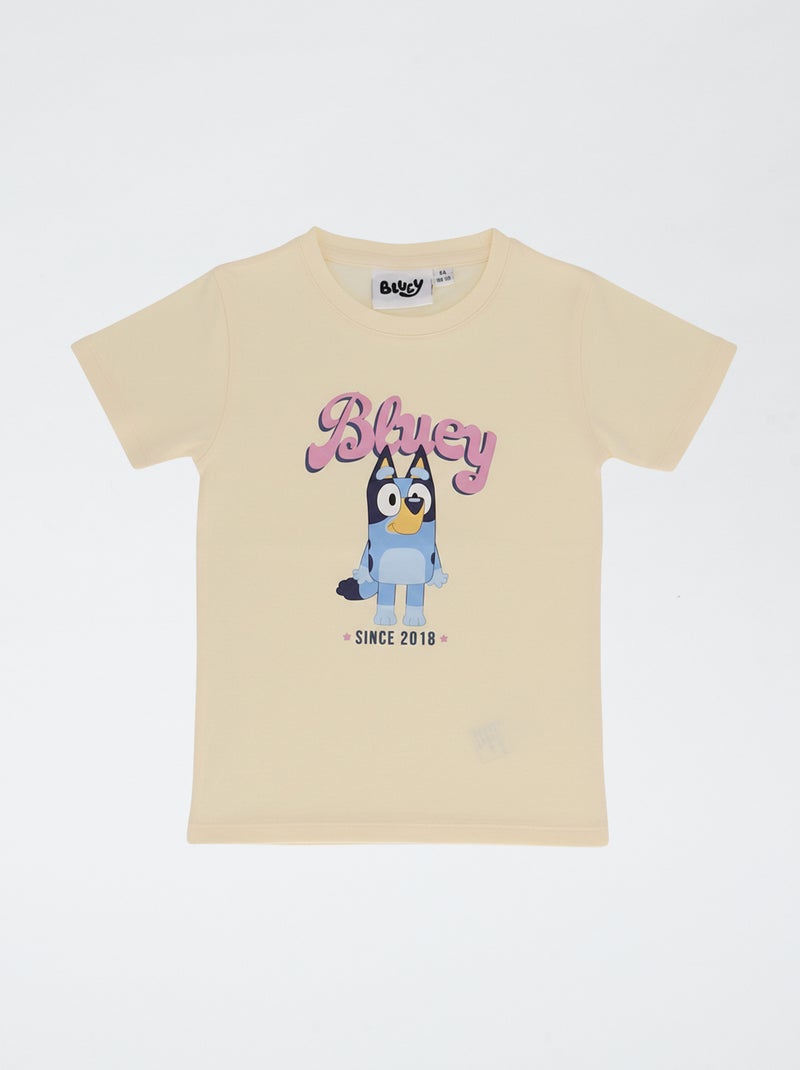 Pyjama-Set aus Baumwolle mit 'Bluey'-Print Rosa - Kiabi