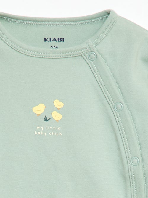 Pyjama-Set aus Molton - 2-teilig - Kiabi