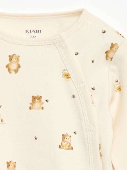Pyjama-Set aus Molton - 2-teilig - Kiabi