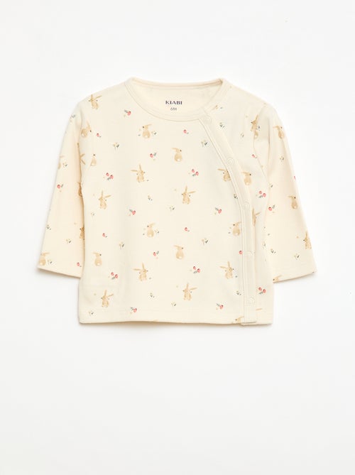 Pyjama-Set aus Molton - 2-teilig - Kiabi