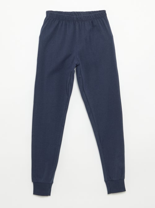 Pyjama-Set 'Disney' mit langem T-Shirt + Hose - 2-teilig - Kiabi