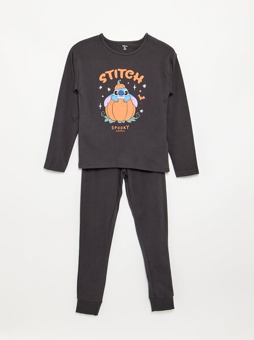 Pyjama-Set 'Disney' mit langem T-Shirt + Hose - 2-teilig - Kiabi