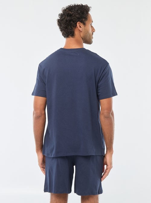 Pyjama-Set kurz T-Shirt + Shorts – 2-teilig - Kiabi