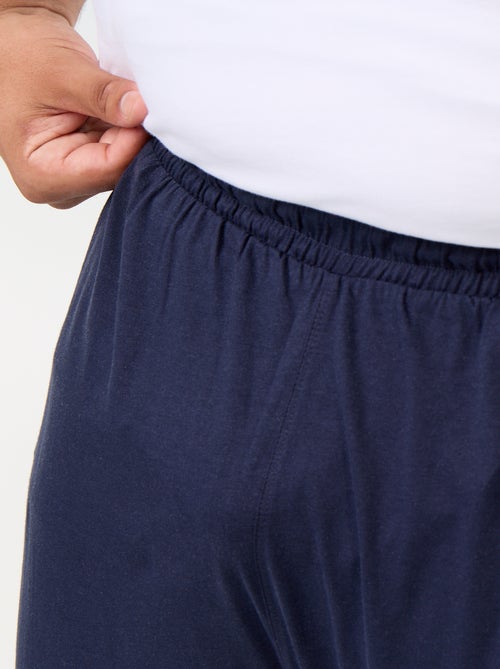 Pyjama-Set lang T-Shirt + Hose - 2-teilig - Kiabi