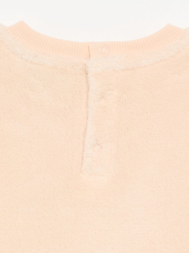 Pyjama-Set 'Marie' 'Disney' aus Fleece – 2-teilig Rose - Kiabi