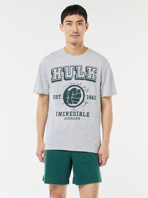 Pyjama-Set 'Marvel' 'Hulk' aus Baumwolle - Kiabi