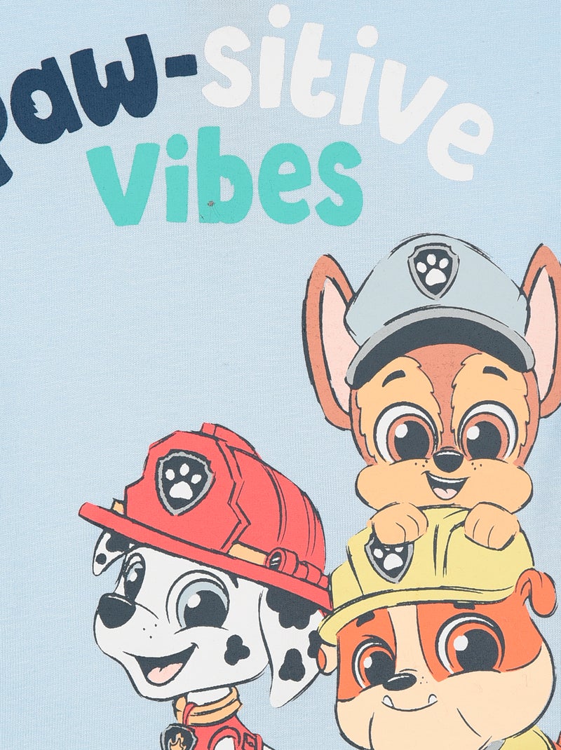 Pyjama-Set 'PAW Patrol' mit Shorts und T-Shirt - 2-teilig Blau - Kiabi