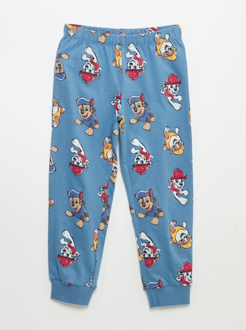 Pyjama-Set 'PAW Patrol' T-Shirt + Hose - 2-teilig Bleu - Kiabi