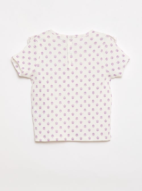 Pyjama short 2 pièces - Kiabi