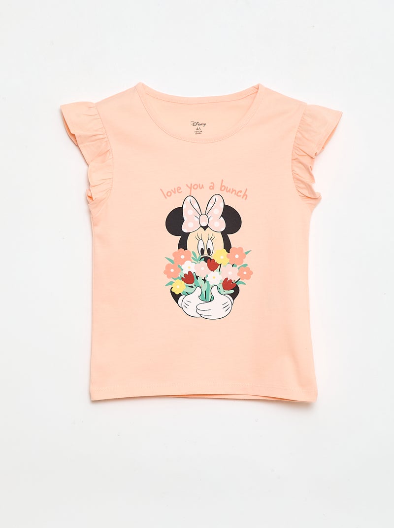 Pyjama short 2 pièces 'Disney' Orange - Kiabi