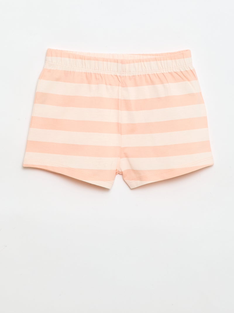 Pyjama short 2 pièces 'Disney' Orange - Kiabi