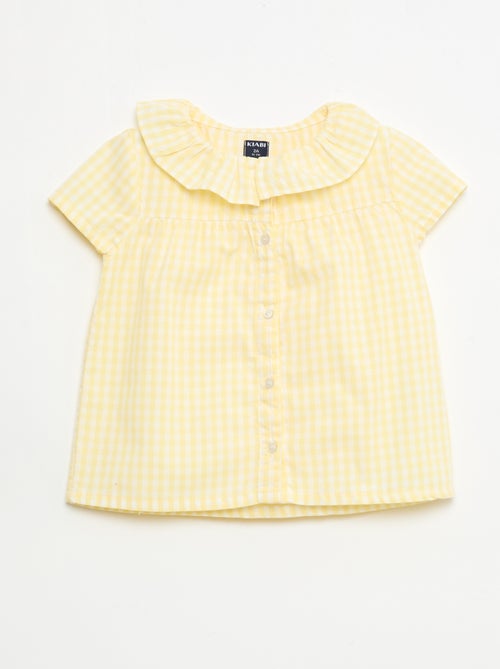 Pyjama short 2 pièces en coton - Kiabi