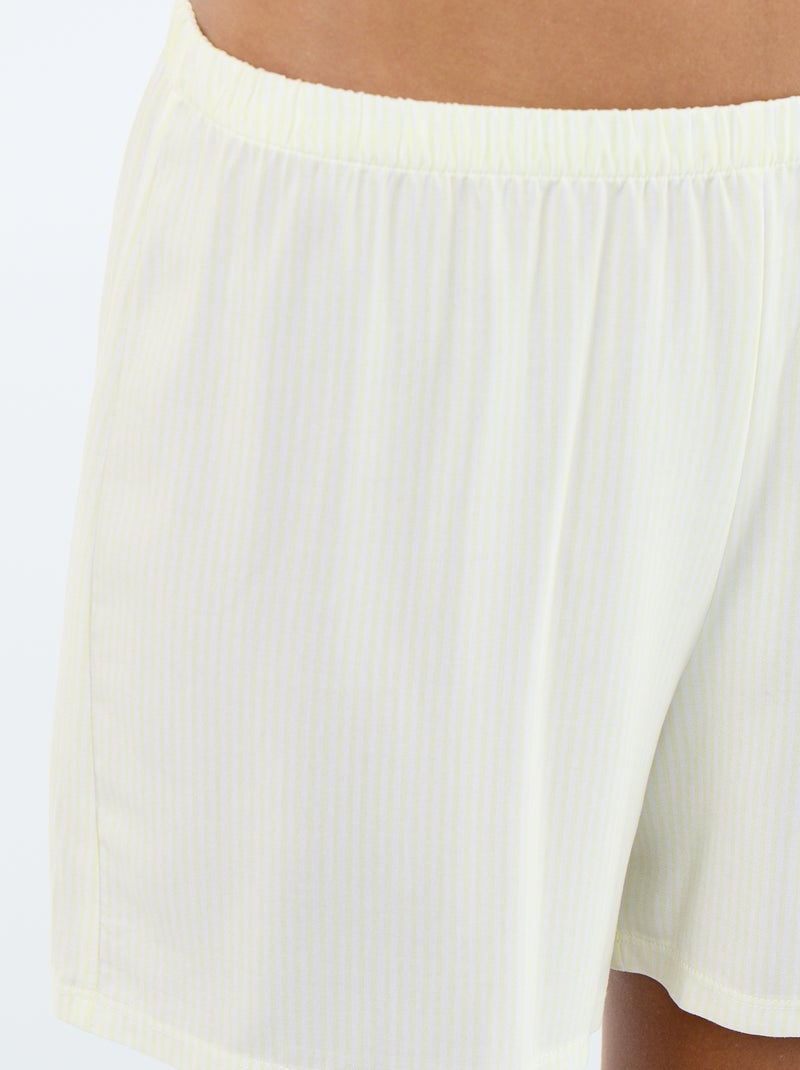 Pyjama short 'Disney' - 2 pièces Blanc - Kiabi