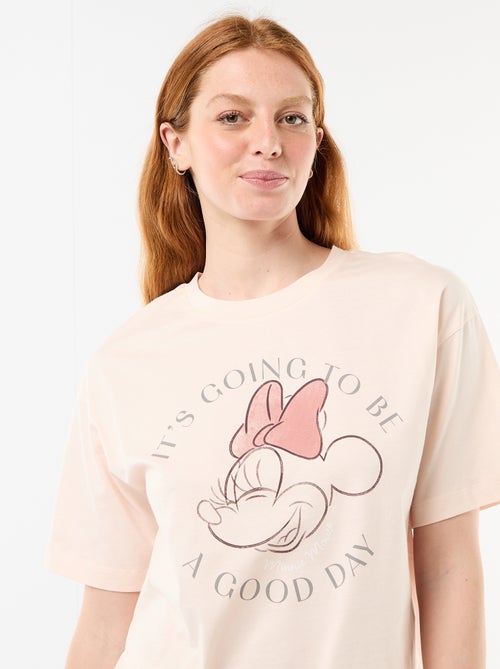 Pyjama short imprimé 'Minnie' - 2 pièces - Kiabi