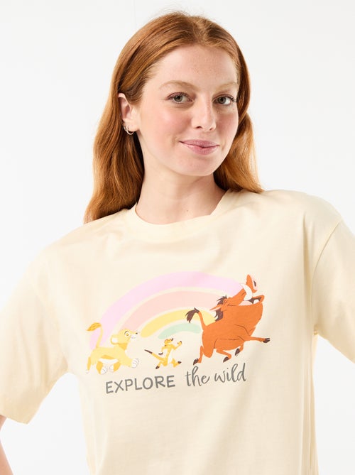 Pyjama short imprimé 'Simba' - 2 pièces - Kiabi