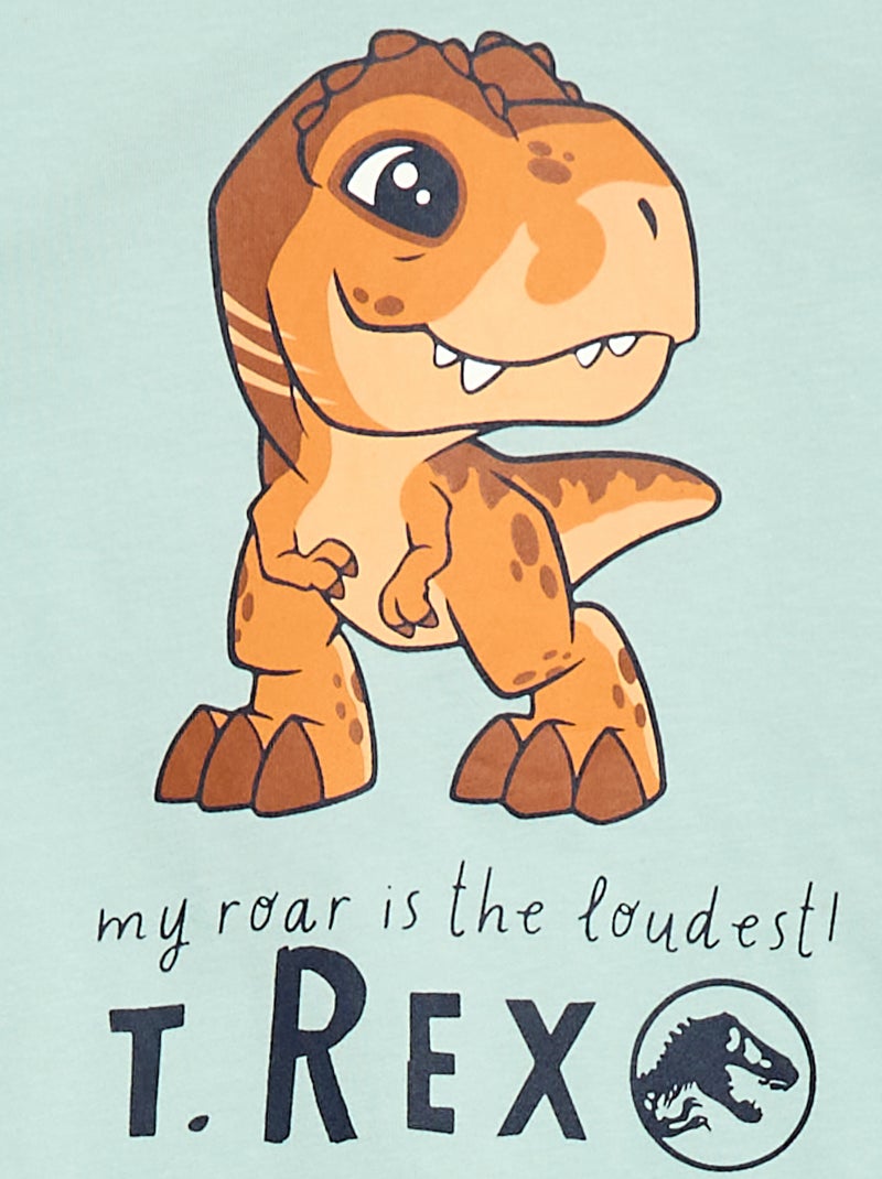 Pyjama short 'Jurassic Park' Vert - Kiabi