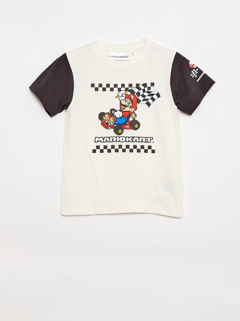 Pyjama short 'Mario' 2 pièces Vert - Kiabi