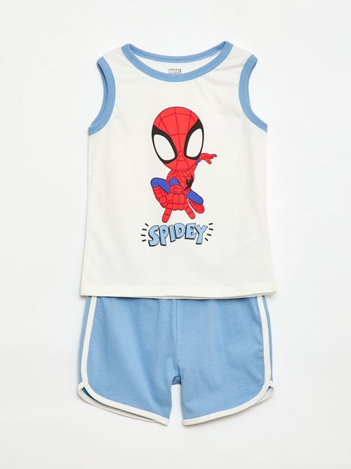 Pyjama-Shorts \'Marvel\' \'Spider-Man\' - 2-teilig - Kiabi