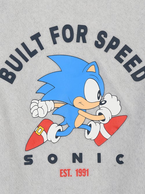 Pyjama 'Sonic' 2-teilig - Langarm-T-Shirt + Hose - Kiabi