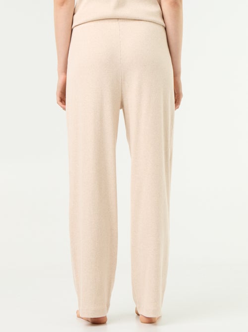 Pyjamahose aus Rippstrick - Kiabi