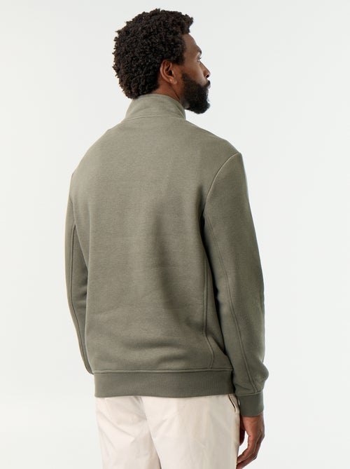 Quarter-zip sweatshirt - Kiabi