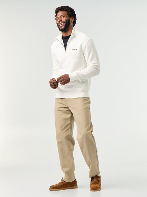 Quarter-zip sweatshirt - Kiabi