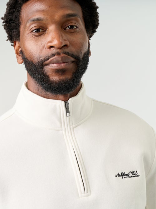 Quarter-zip sweatshirt - Kiabi