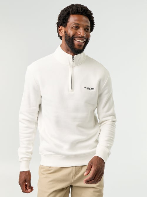 Quarter-zip sweatshirt - Kiabi