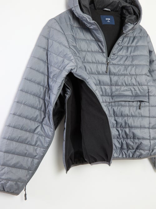 Quilted Hooded Puffer Jacket - Kiabi