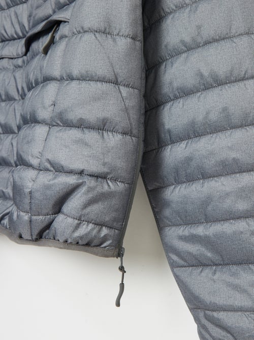 Quilted Hooded Puffer Jacket - Kiabi