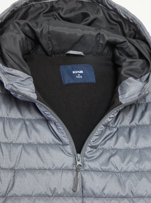 Quilted Hooded Puffer Jacket - Kiabi