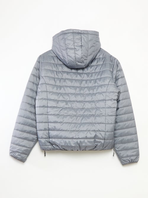 Quilted Hooded Puffer Jacket - Kiabi