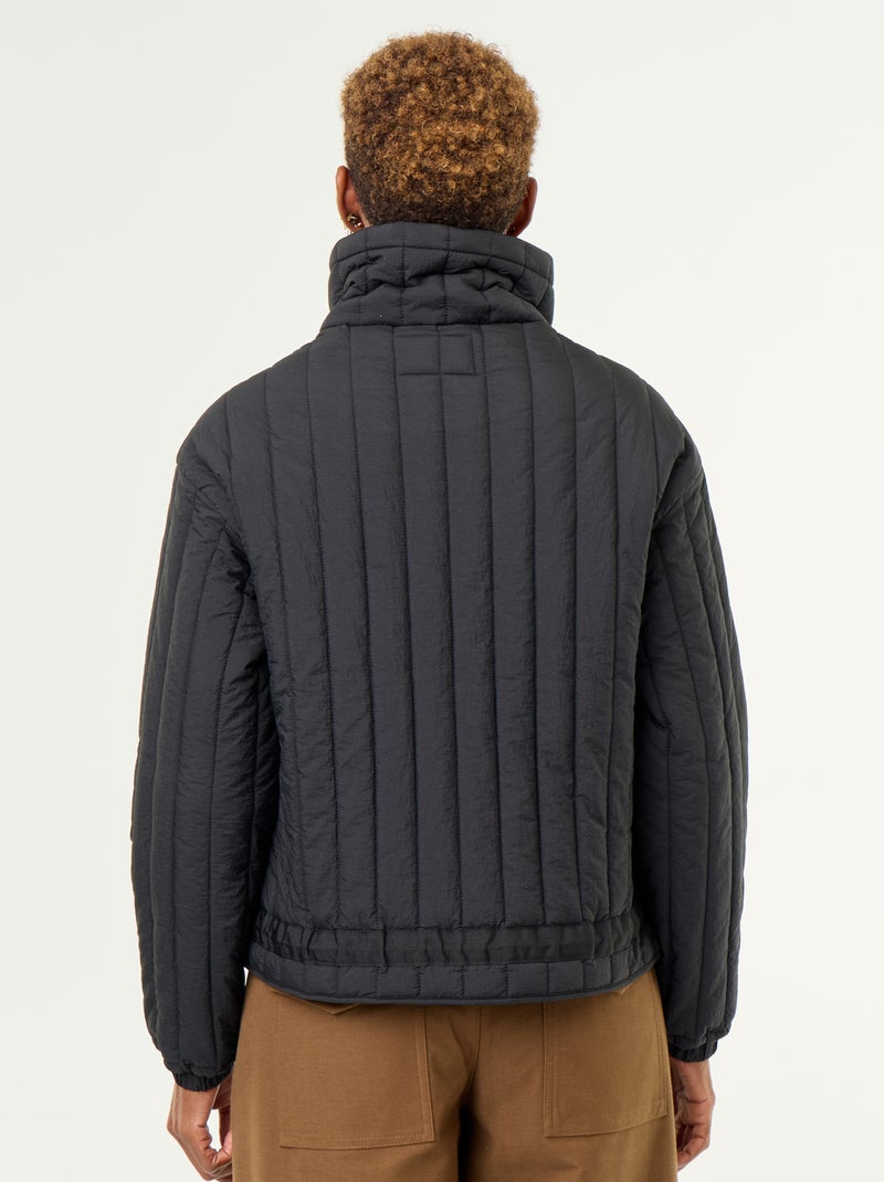 Quilted jacket Black - Kiabi