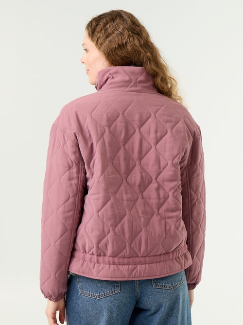 Quilted jacket with adjustable waist - Kiabi