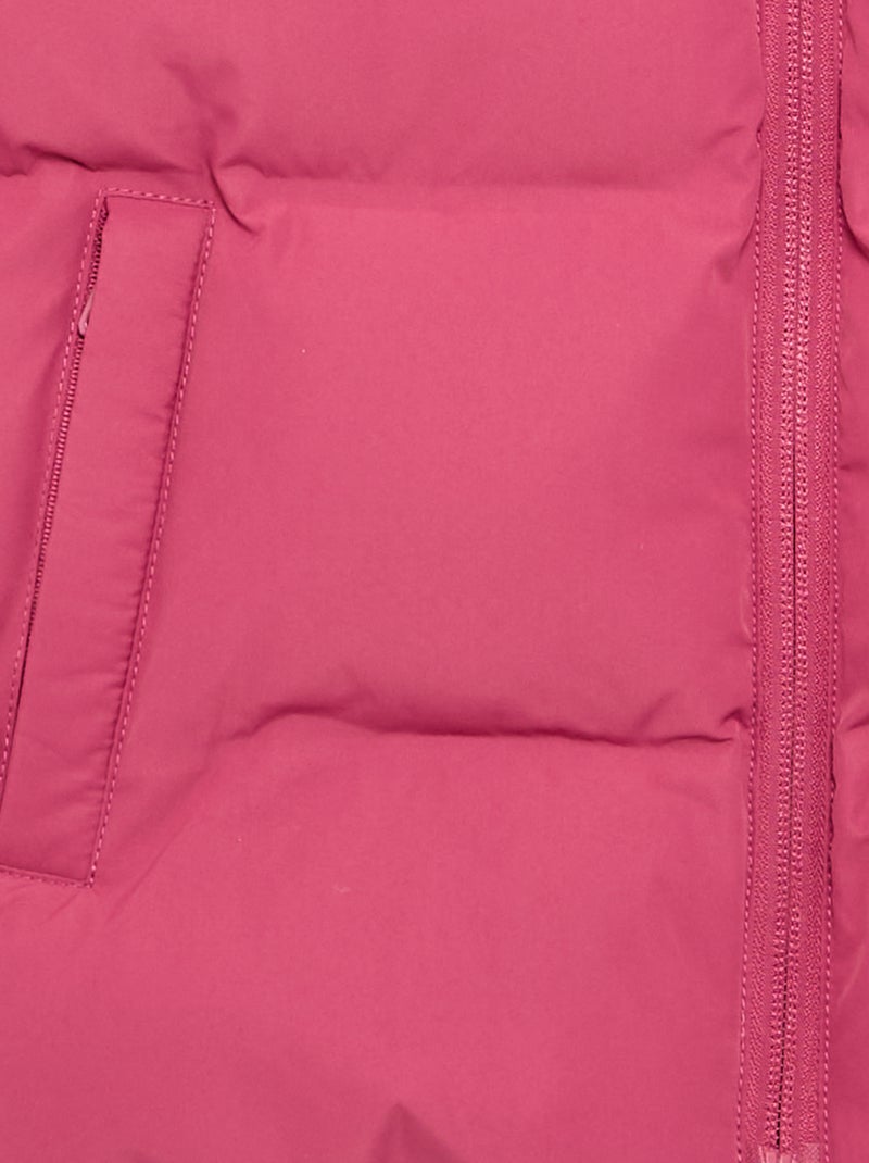 Quilted lined puffer jacket Purple - Kiabi