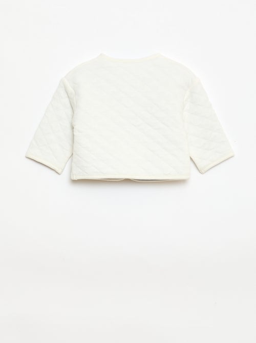 Quilted Newborn Jacket - Kiabi