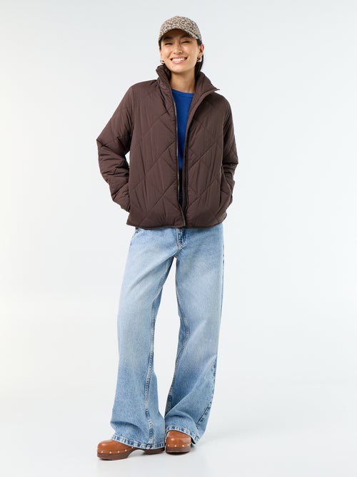 Quilted Water-Repellent Jacket - Kiabi Quilted Water-Repellent Jacket - Kiabi