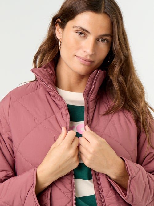 Quilted Water-Repellent Jacket - Kiabi Quilted Water-Repellent Jacket - Kiabi