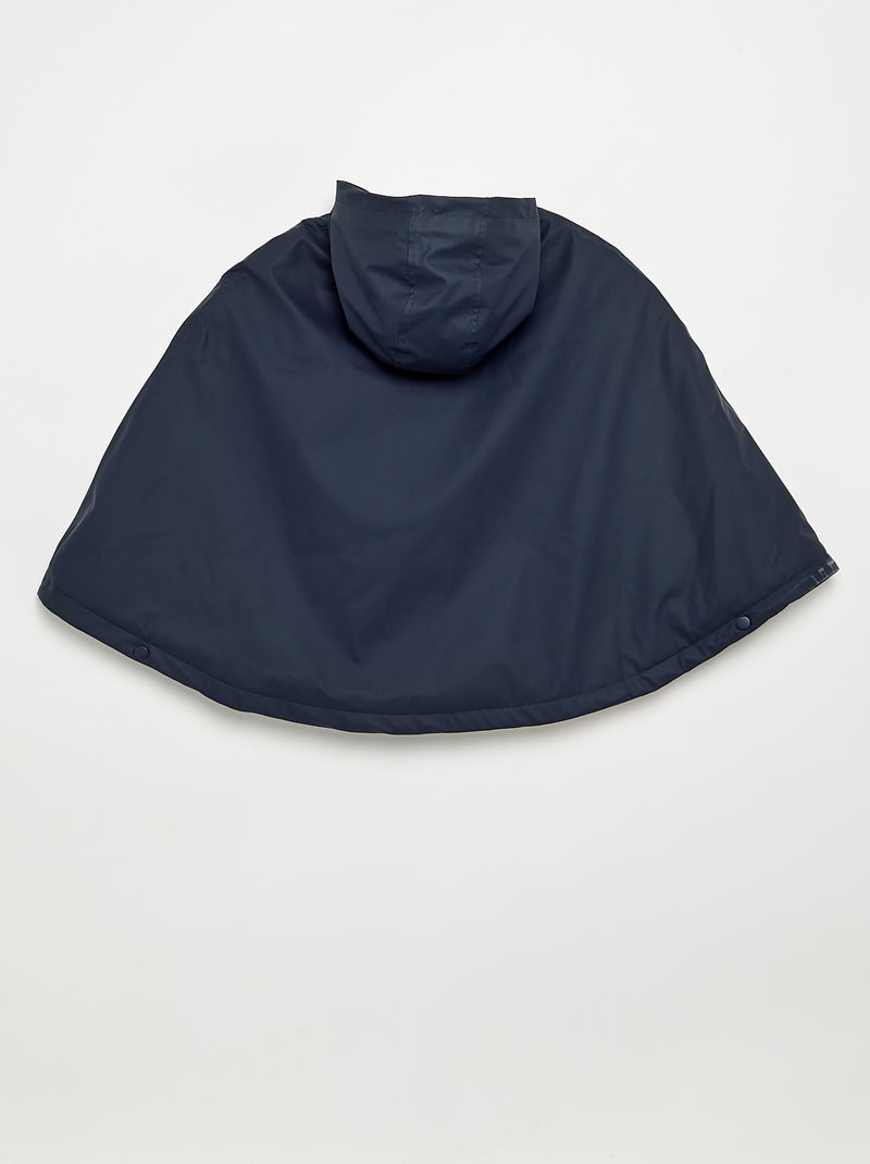 Rain poncho - easy-to-wear collection Blue - Kiabi
