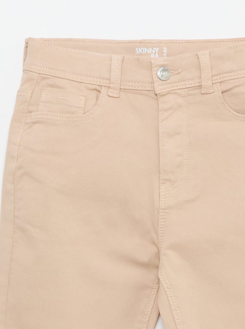 Raw-Edge Denim Capri Pants - Kiabi
