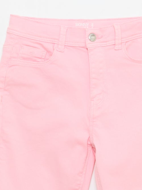Raw-Edge Denim Capri Pants - Kiabi