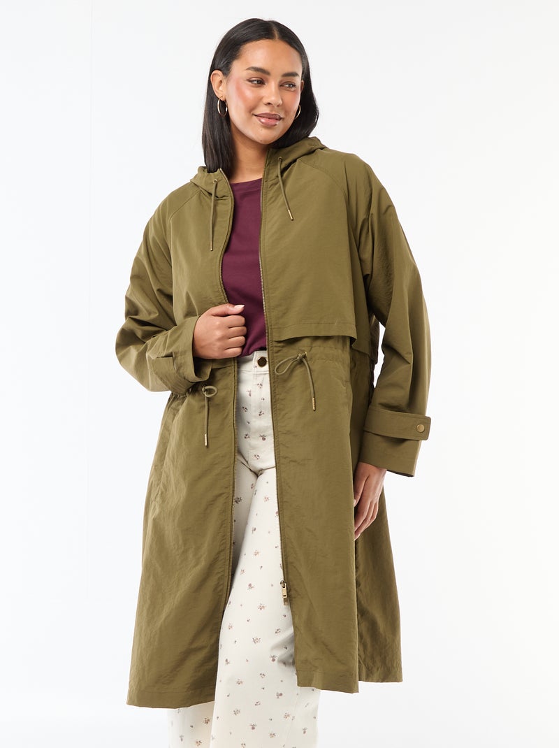 Regenjacke mit Kapuze Grün - Kiabi