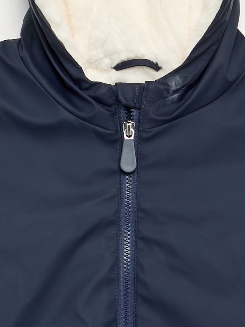 Regenponcho – Kollektion einfach anzuziehen Blau - Kiabi
